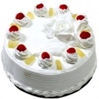 Online Midnight Pineapple Cake 1Kg  Delivery in Ambala City