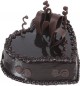 Low Cost Order Online Midnight Birthday Eggless Cake home delivery in  by gifts shop