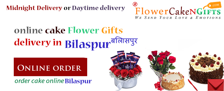 Midnight Anniversary chocolates Teddy Birthday Eggless Cake flower Bouquet delivery to Bilaspur Sameday