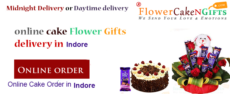 Midnight Anniversary chocolates Teddy Birthday Eggless Cake flower Bouquet delivery to Indore Sameday