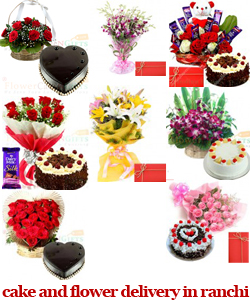  flowers and cake delivery in ranchi at Midnight Sameday