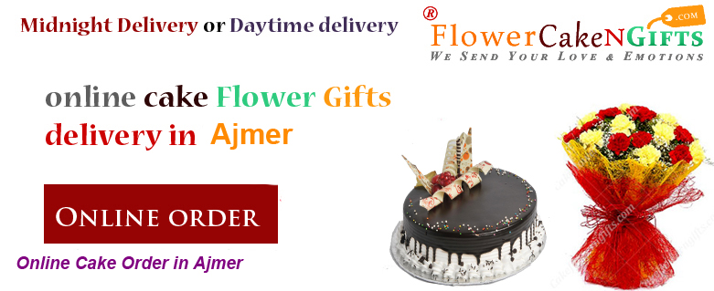 Midnight Anniversary chocolates Teddy Birthday Eggless Cake flower Bouquet delivery to Ajmer Sameday