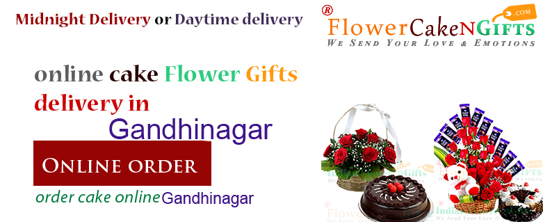 Send midnight flower Eggless Birthday Cake Home Delivery Services in Gandhinagar Sameday Low Price