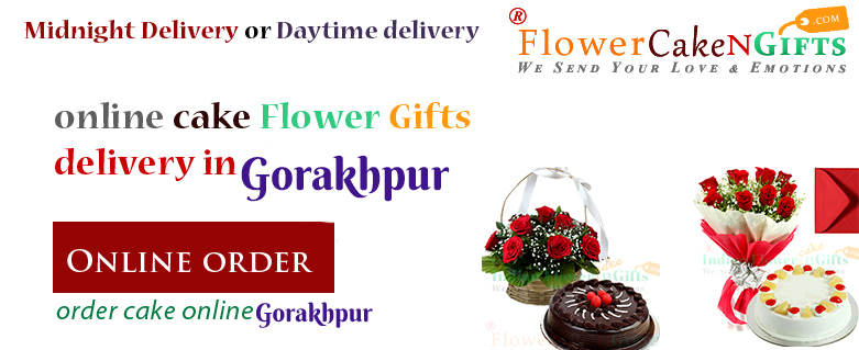 Send midnight flower Eggless Birthday Cake Home Delivery Services in Gorakhpur Sameday Low Price