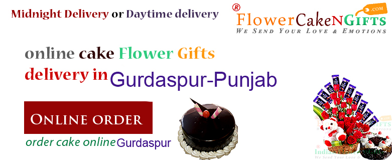 Midnight Anniversary chocolates Teddy Birthday Eggless Cake flower Bouquet delivery to Gurdaspur Sameday