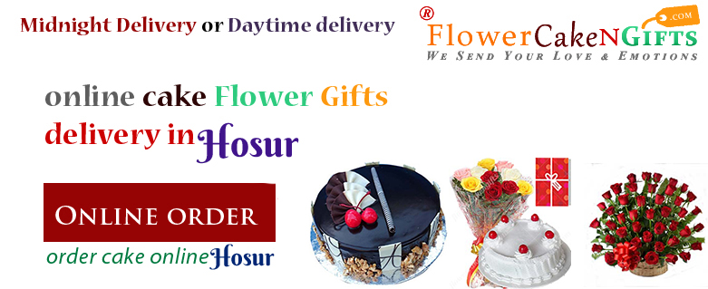 Midnight Anniversary chocolates Teddy Birthday Eggless Cake flower Bouquet delivery to Hosur Sameday