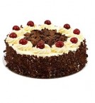 send 1Kg Eggless Black Forest Cake delivery