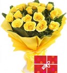 send 30 Yellow Roses Bouquet delivery