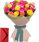 send 30 Mix Roses Bouquet  delivery