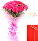 send 10 Pink carnations delivery