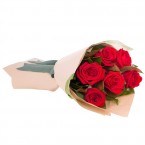 send Long Stemmed Rose Bouquet Red 6 delivery