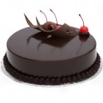 send Chocolate Eggless Cake 1Kg delivery