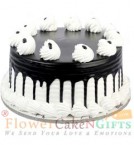 send 2Kg Choco Vanilla Eggless Cake delivery
