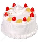 send 1Kg Eggless Pineapple Cake delivery
