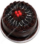 send Half Kg Dutch Chocolate Eggless Cake delivery