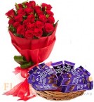 send Chocolate n Bouquet delivery