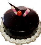 send Half Kg dark chocolate truffle cake delivery