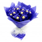 send 16 piece Ferrero Rocher chocolate bouquet delivery