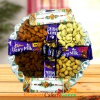 send dry fruit gifts hamper for rakhi delivery