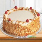 send 1Kg Butterscotch Eggless cake delivery