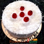 send 1kg white forest cake delivery