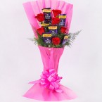 send best dairy milk chocolate bouquet delivery
