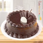 send Eggless Chocolate Truffles Cake Half Kg delivery