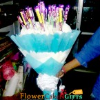 send munch chocolate bouquet delivery