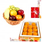 send half kg mixed dry druits 2kg Fresh Fruits half kg ladoo delivery