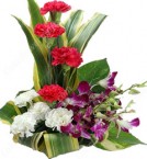 send Designer Orchid Flower Bouquet delivery