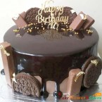 send 1kg intenso oreo five star chocolate cake delivery