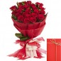 Designer Bouquet of 20 Red Roses