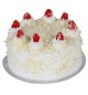 1Kg Eggless White Forest cake