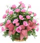 25 Red Roses Basket Gifts
