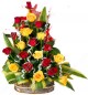 Designer Red n Yellow Flower Bouquet