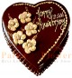 Maharaja Dark Royal Chocolate Truffle Heart Shape Cake 1Kg