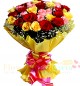 colorful wishes of 20 Mix Roses