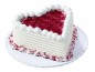 2Kg heart shaped Red velvet Cake 