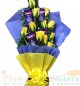 Yellow Roses n Chocolate Bouquet