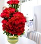 Designer Red Roses vase