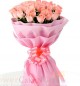 Designer Pink Roses Bouquet