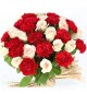 Roses n Carnations Flower Bouquet