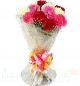 10 Mix Carnations Flower Bouquet