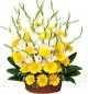 Gerberas Flower basket