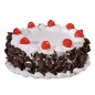 Yummy Black Forest Eggless Cake 500gms