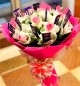 Pink Roses chocolate bouquet
