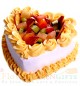 500gms Fruit Heart Cake