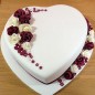 1kg n Half Kg Divine Heart Cake