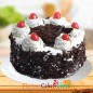 1 Kg Black Forest Cake Round Shape