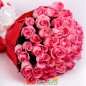 40 pink roses bouquet